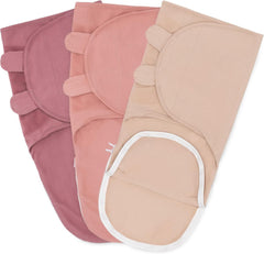 Comfy Cubs Easy Swaddle with zipper closure for quick, secure newborn wrapping