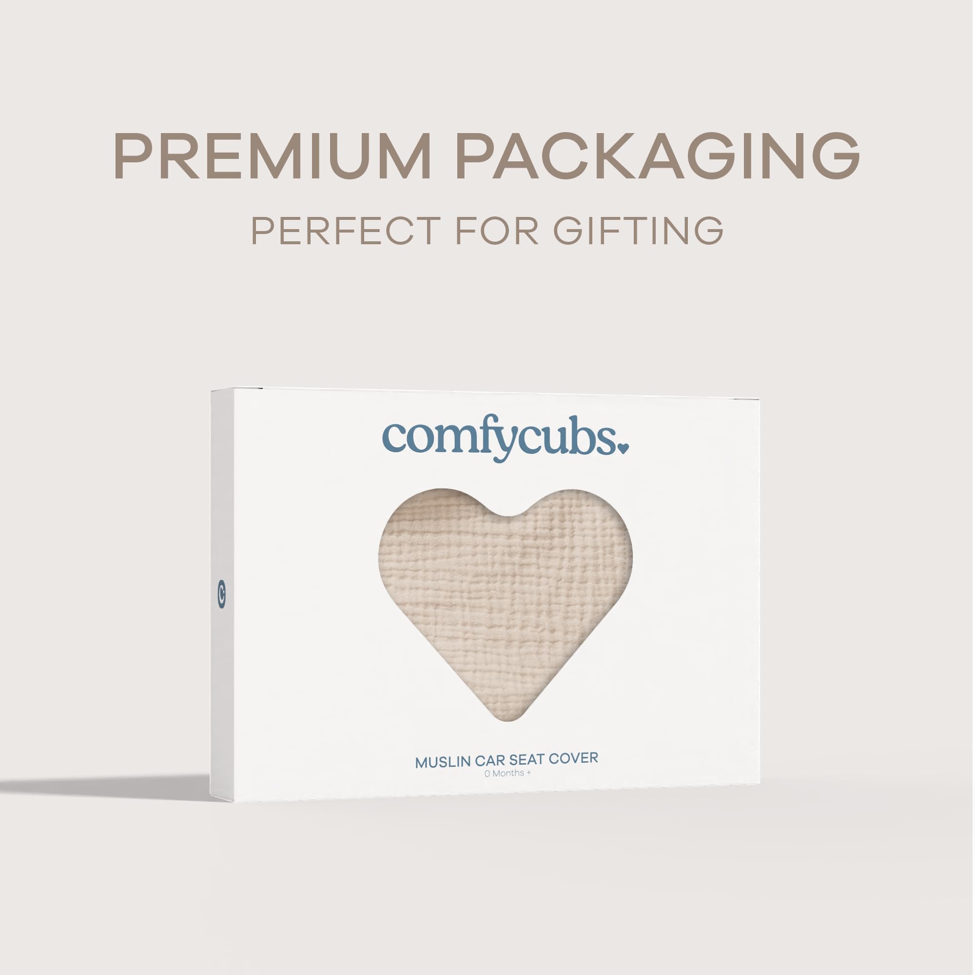 Comfy Cubs gift-ready packaging for baby showers and new baby gifts.