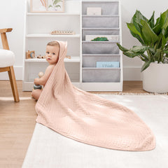 Comfy Cubs 6-layer closeup highlighting durable muslin construction for long-lasting use.