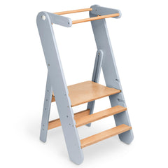 Comfy Cubs three-height levels enable growing children to adjust height safely.