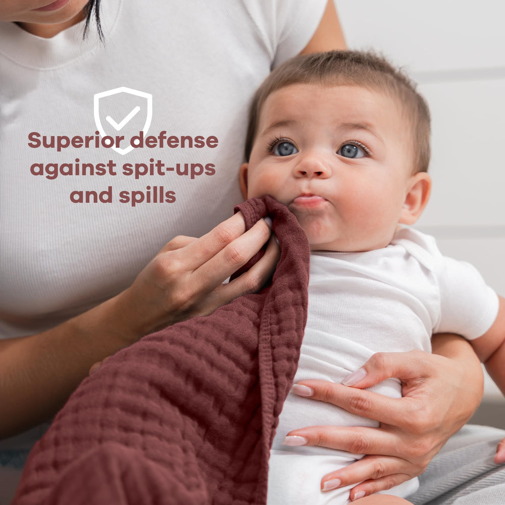 Comfy Cubs gift-ready burp cloths pack for newborn essentials