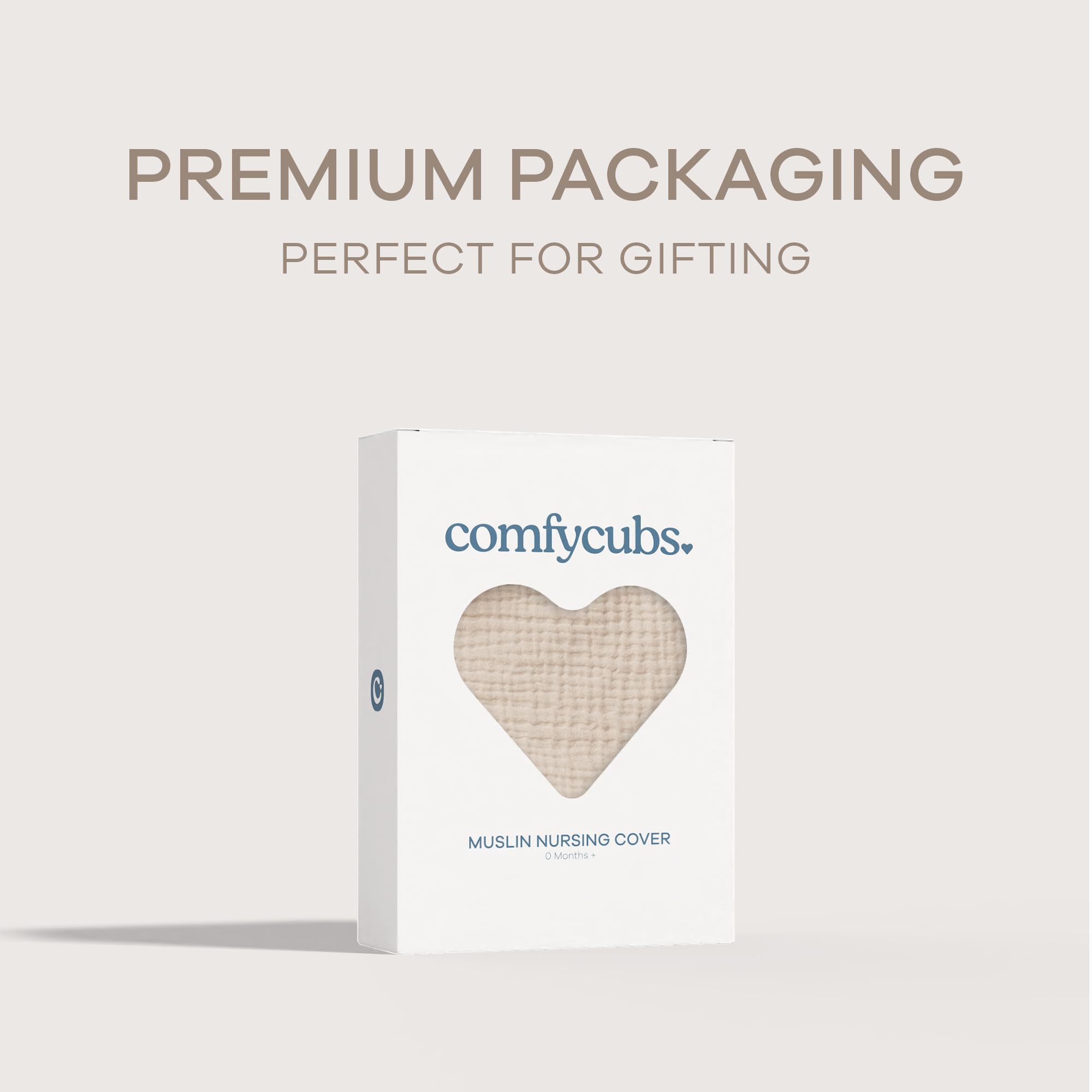 Comfy Cubs Muslin Nursing Cover in public use demonstrates quick shielding and bonding.