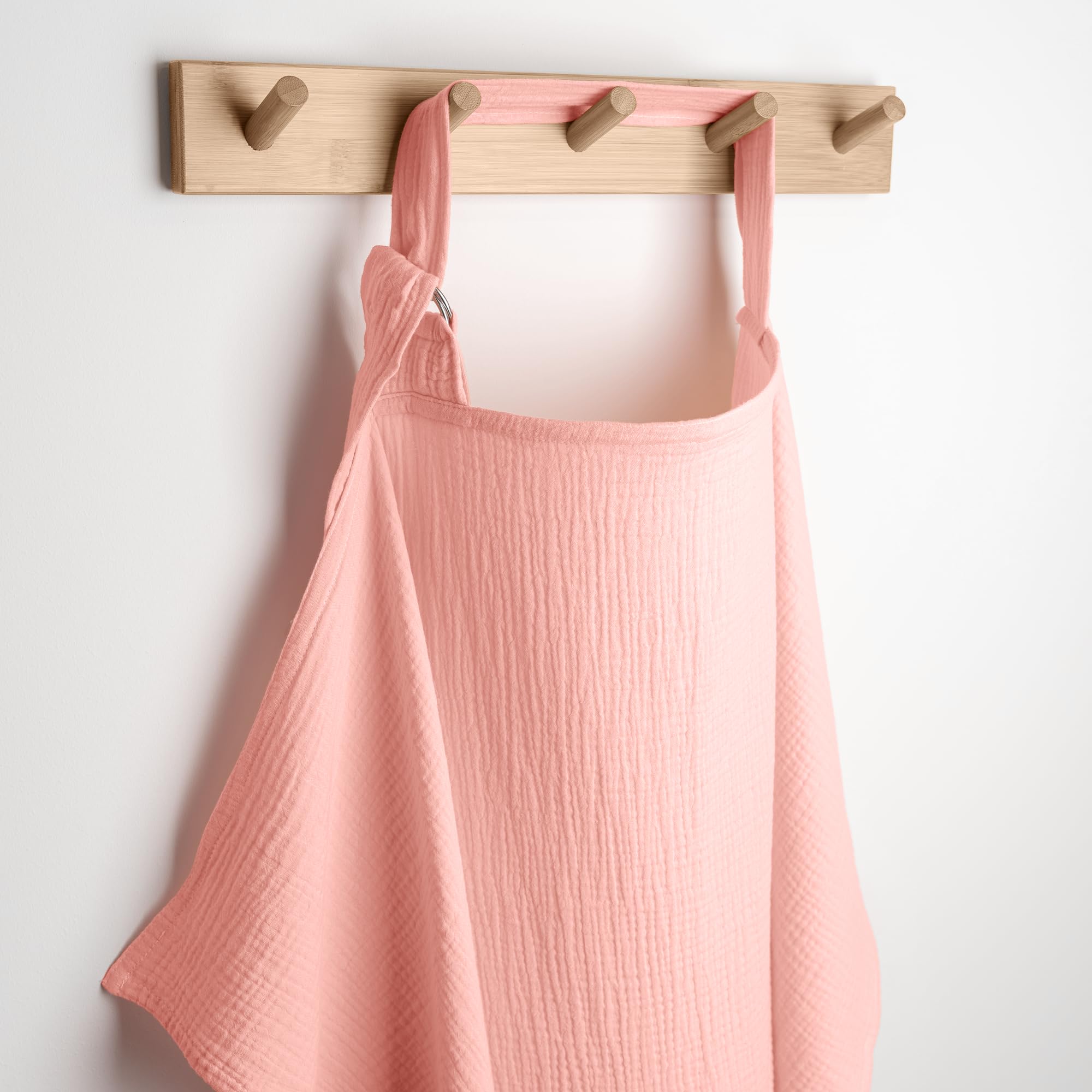 Comfy Cubs Muslin Nursing Cover in soft airy fabric for cooling comfort during feeds.