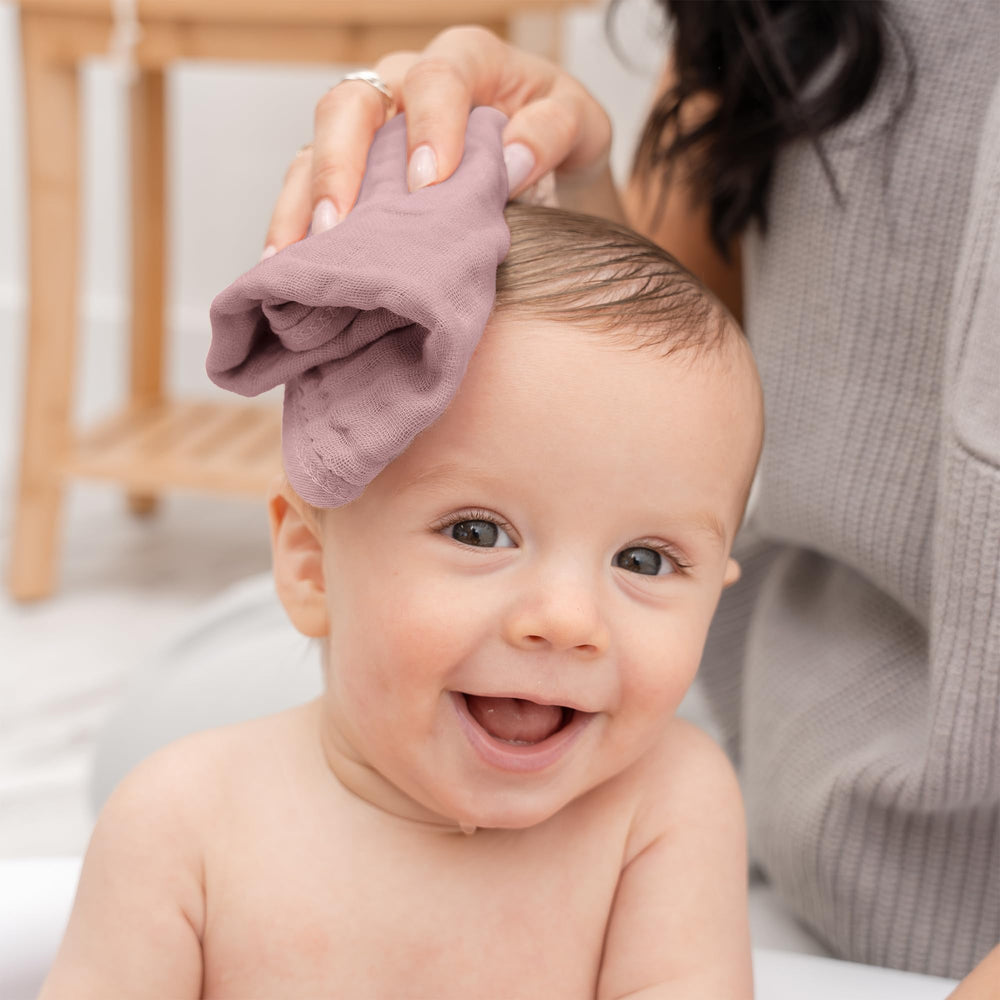 Comfy Cubs gentle washcloths for sensitive skin, soft and breathable