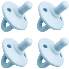 Comfy Cubs pacifier blue 4-pack stage 0-6 months for soothing newborns