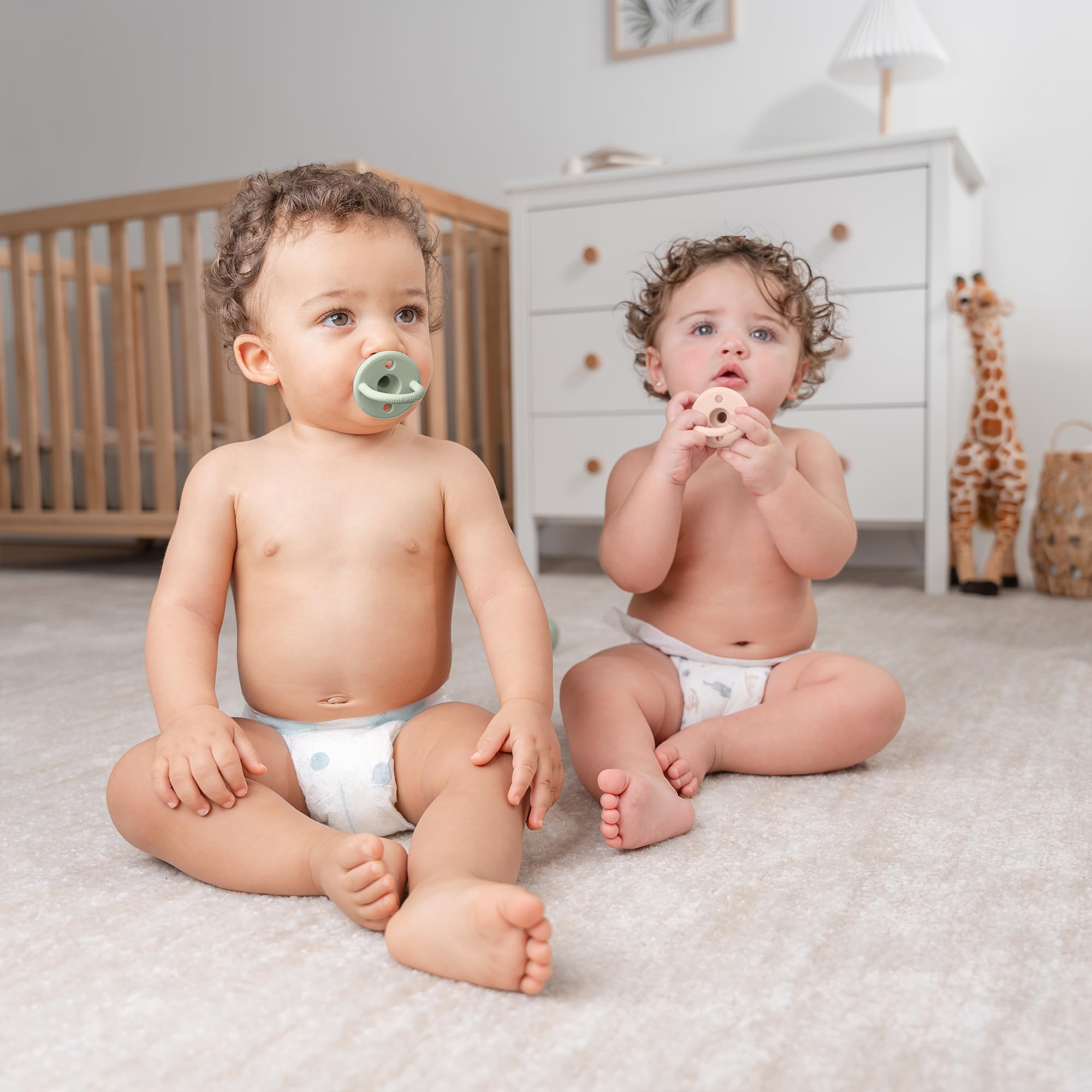 Comfy Cubs multicolor gift-pack shown as a thoughtful newborn gift idea.