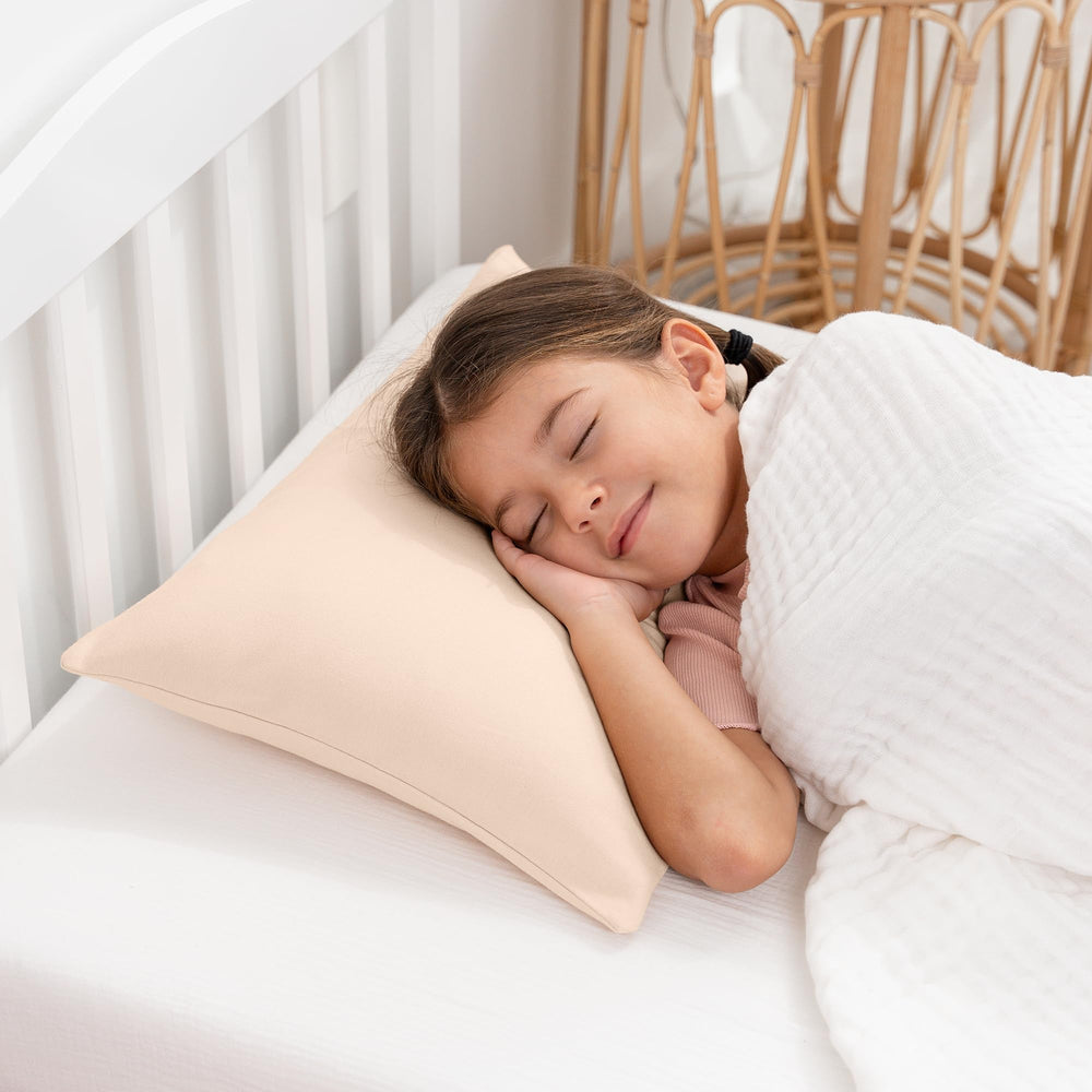 Comfy Cubs toddler pillow cream pack is ready for travel