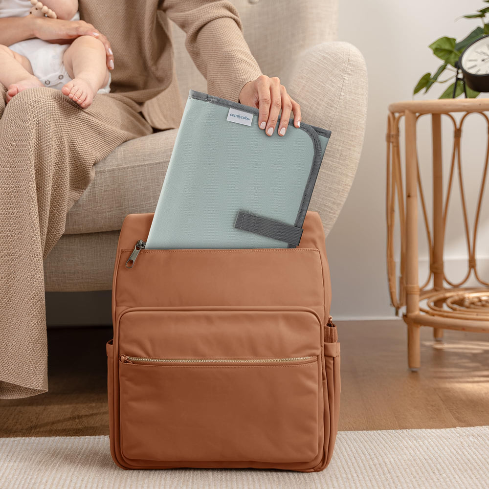 Comfy Cubs changing pad travel-friendly lightweight design for busy parents.