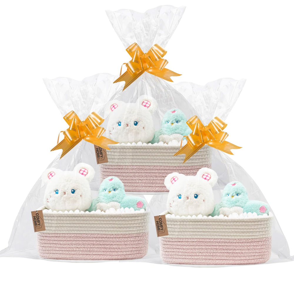 COMFY-HOMI baby-safe cotton rope detail for toxin-free storage