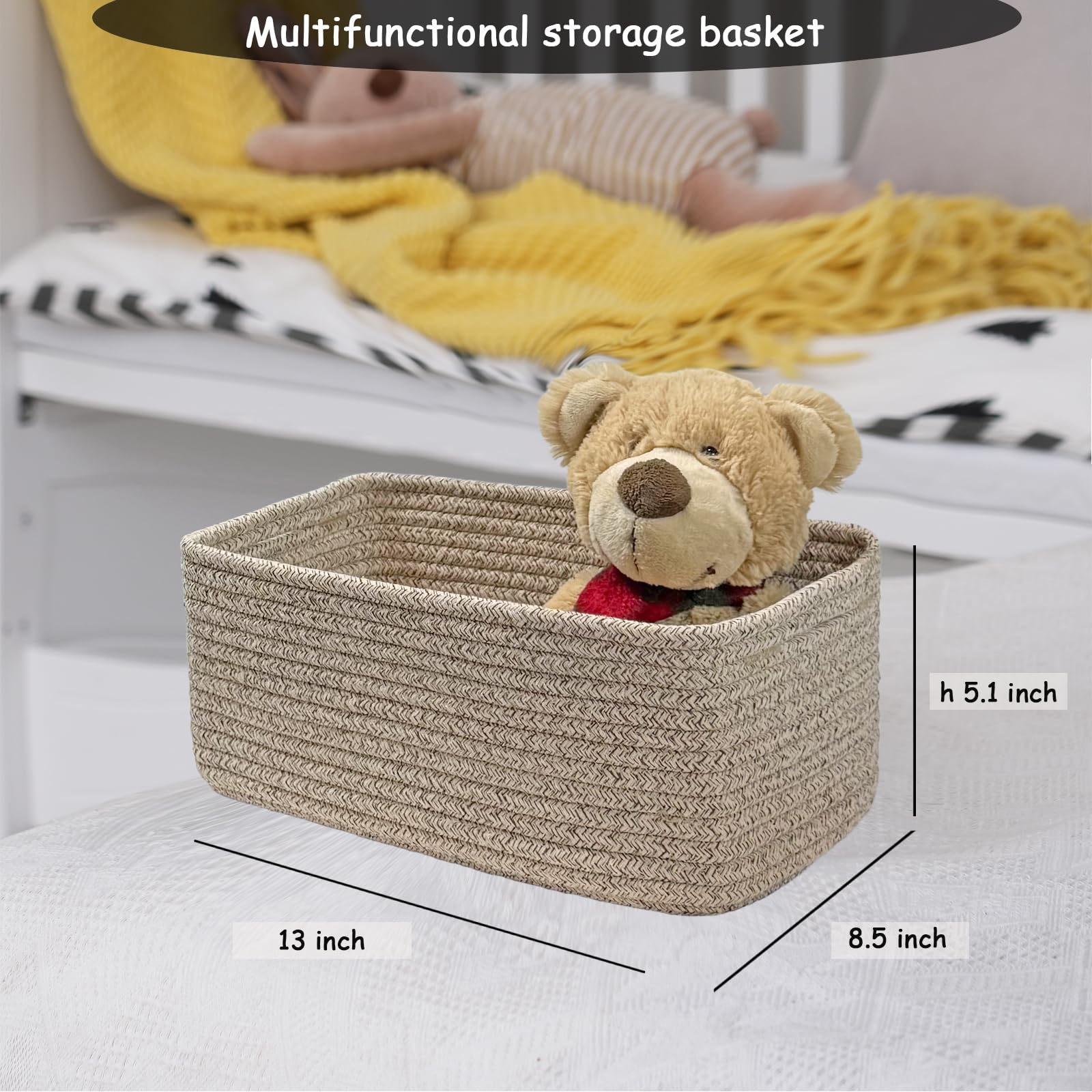 COMFY-HOMI space-max rectangular design fits more items on a shelf
