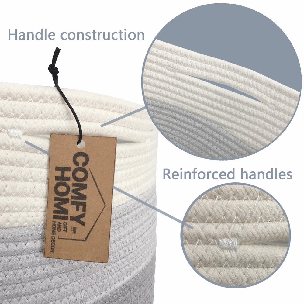 COMFY-HOMI soft-sturdy material close-up conveys furniture-friendly design.