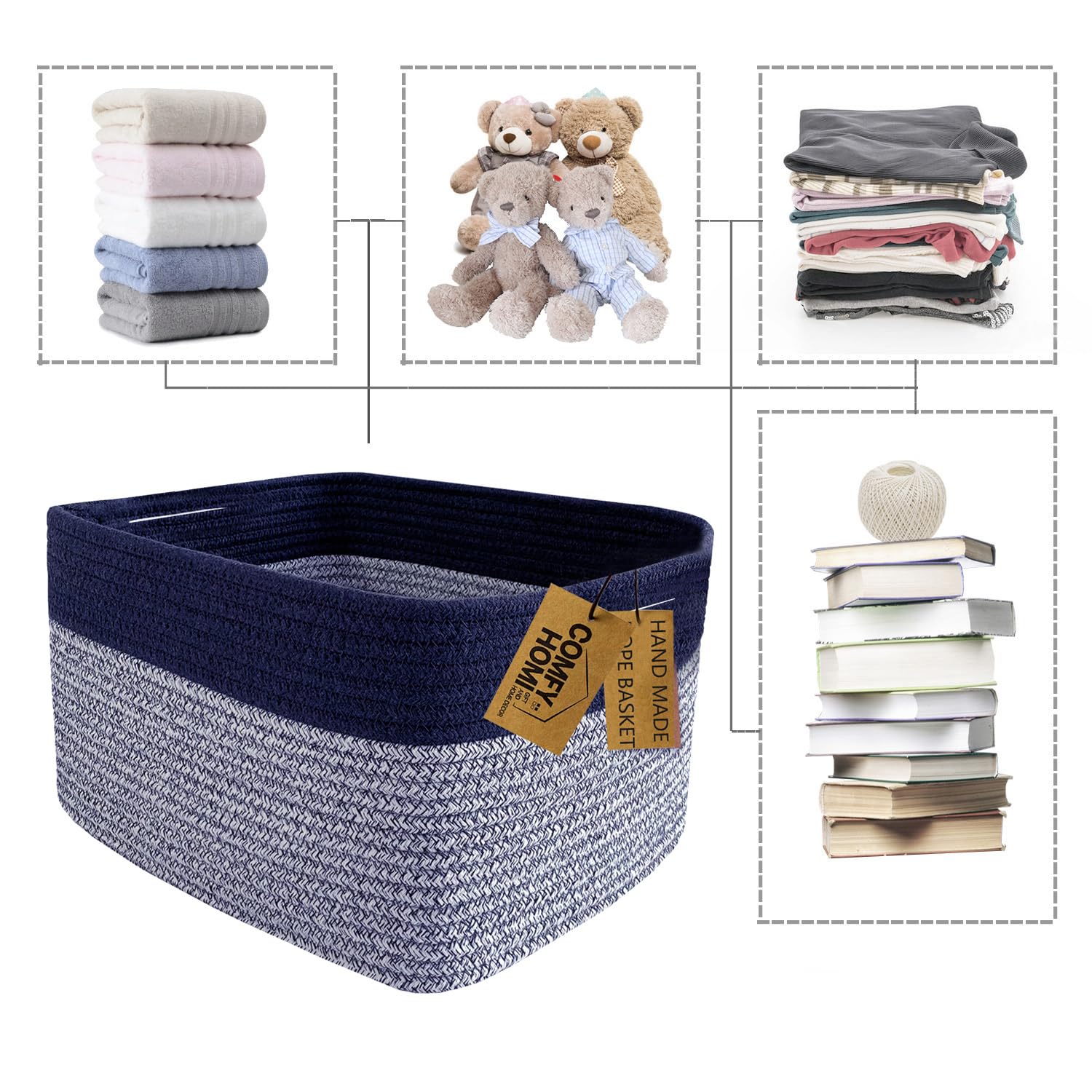 COMFY-HOMI eco-friendly 3-pack ideal gift for baby showers.