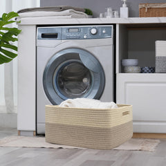 COMFY-HOMI handmade storage basket is non-toxic, safe for kids and pets around the home.