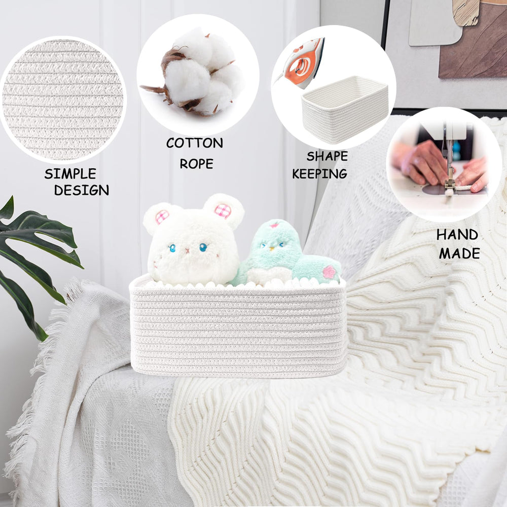COMFY-HOMI hidden-handles basket shown lifting books or laundry.