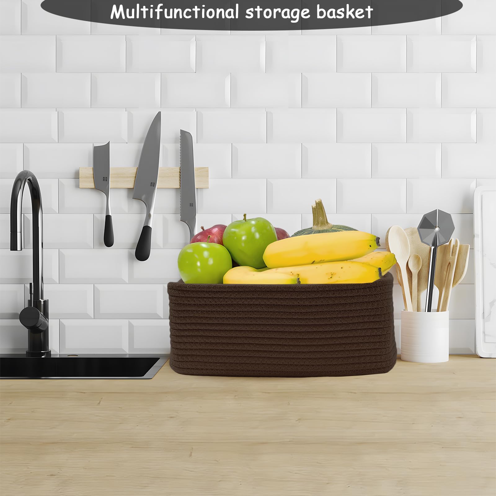 COMFY-HOMI hidden handles weave for seamless look and load ease
