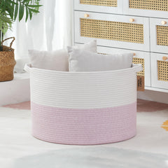 COMFY-HOMI natural cotton rope material detail, eco-friendly fibers