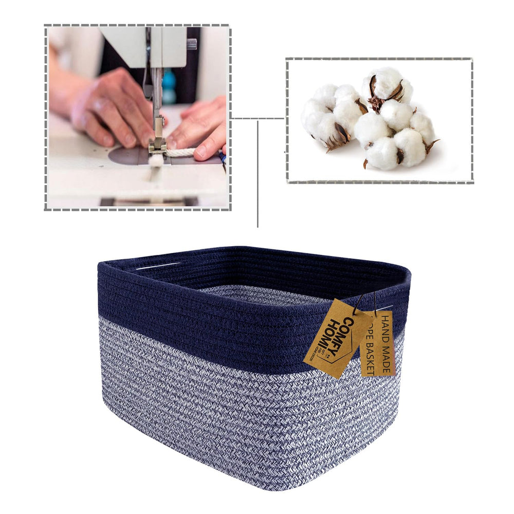 COMFY-HOMI basket being reshaped by stuffing for quick restoration.