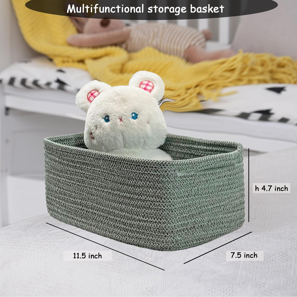 COMFY-HOMI reinforced stitching detail demonstrating sturdy construction for toys and blankets.