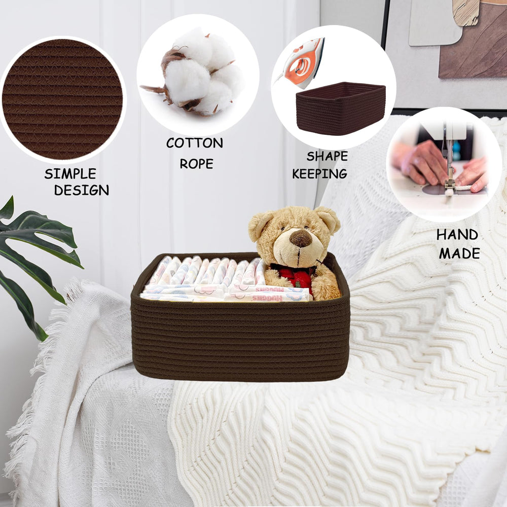 COMFY-HOMI shelf-ready design fits more than round bins