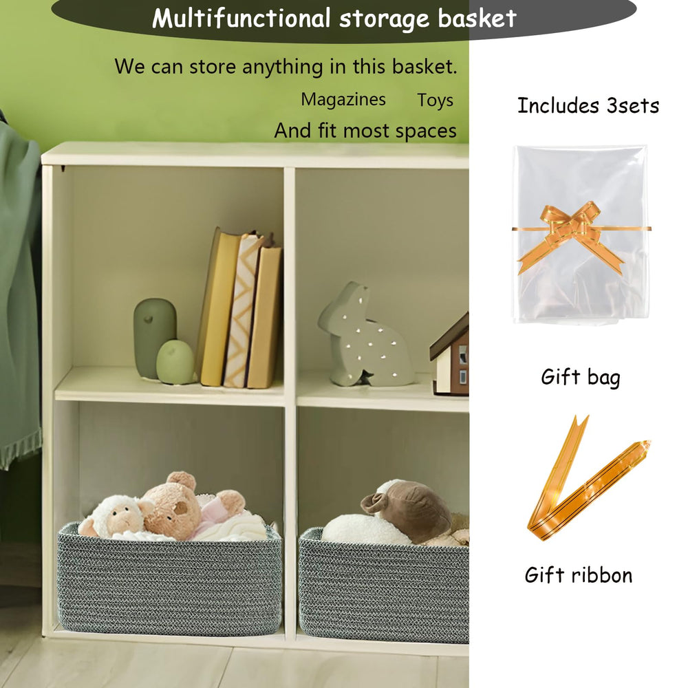 COMFY-HOMI space-max rectangular design basket green boosts shelf storage
