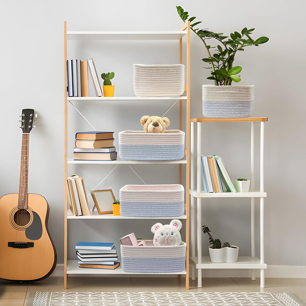 COMFY-HOMI space-max rectangular design fits more on shelves.