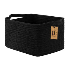COMFY-HOMI storage basket front view keeps shelves organized and accessible.