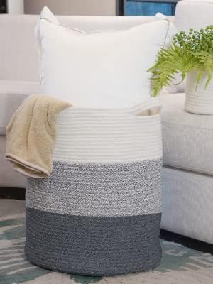 COMFY-HOMI decor basket adds style and practicality to any room.