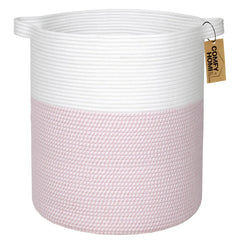 COMFY-HOMI XXL laundry basket full view shows spacious storage capability