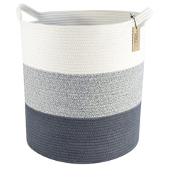 COMFY-HOMI XXL laundry basket with handles offers easy transport for bulky laundry.