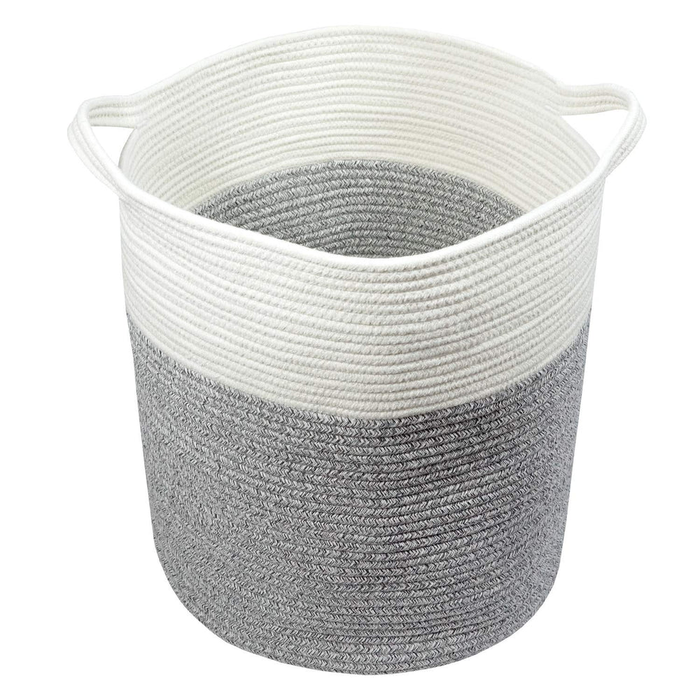 COMFY-HOMI laundry basket with reinforced handles makes carrying heavy loads easier