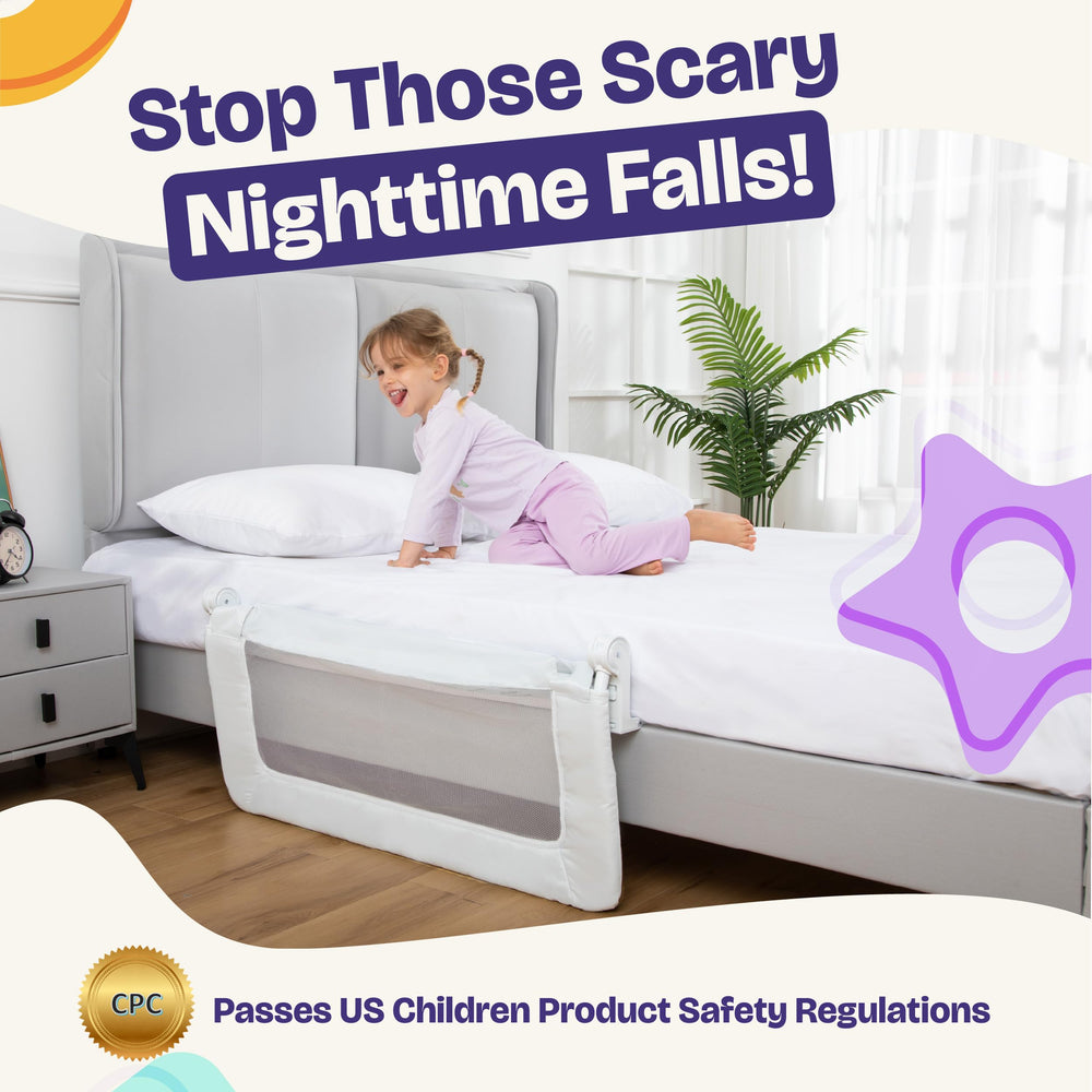 ComfyBumpy bed rail supports safer sleep with minimal obstruction.