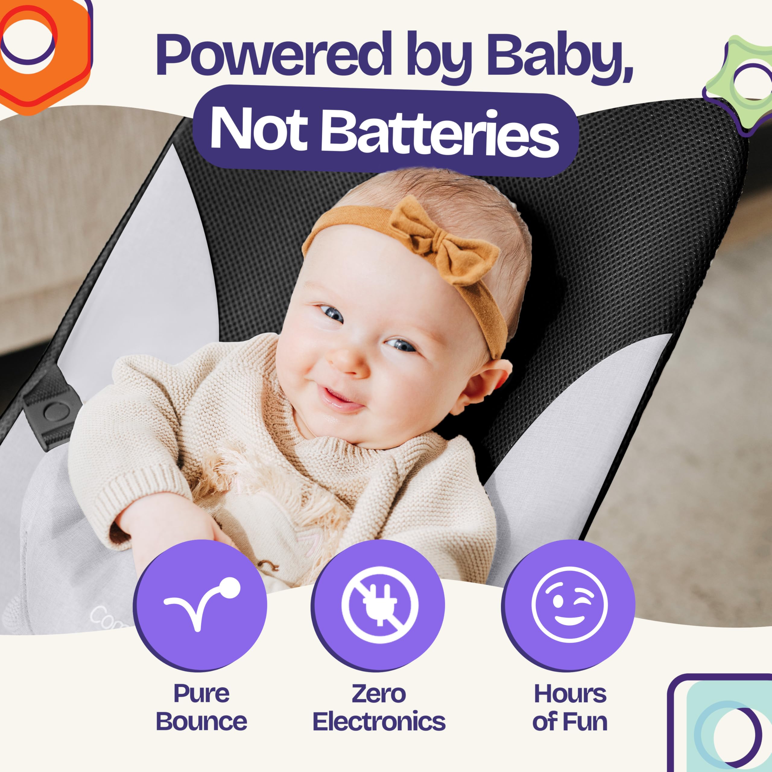 ComfyBumpy adjustable height feature for infant to toddler use