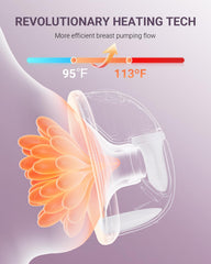 Comfyer pump app control display for customized modes and timing.