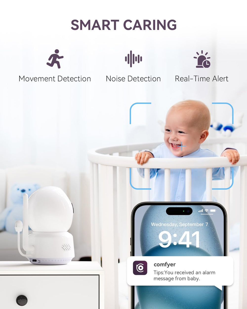Comfyer privacy mode monitor helps keep streaming private with secure local control.