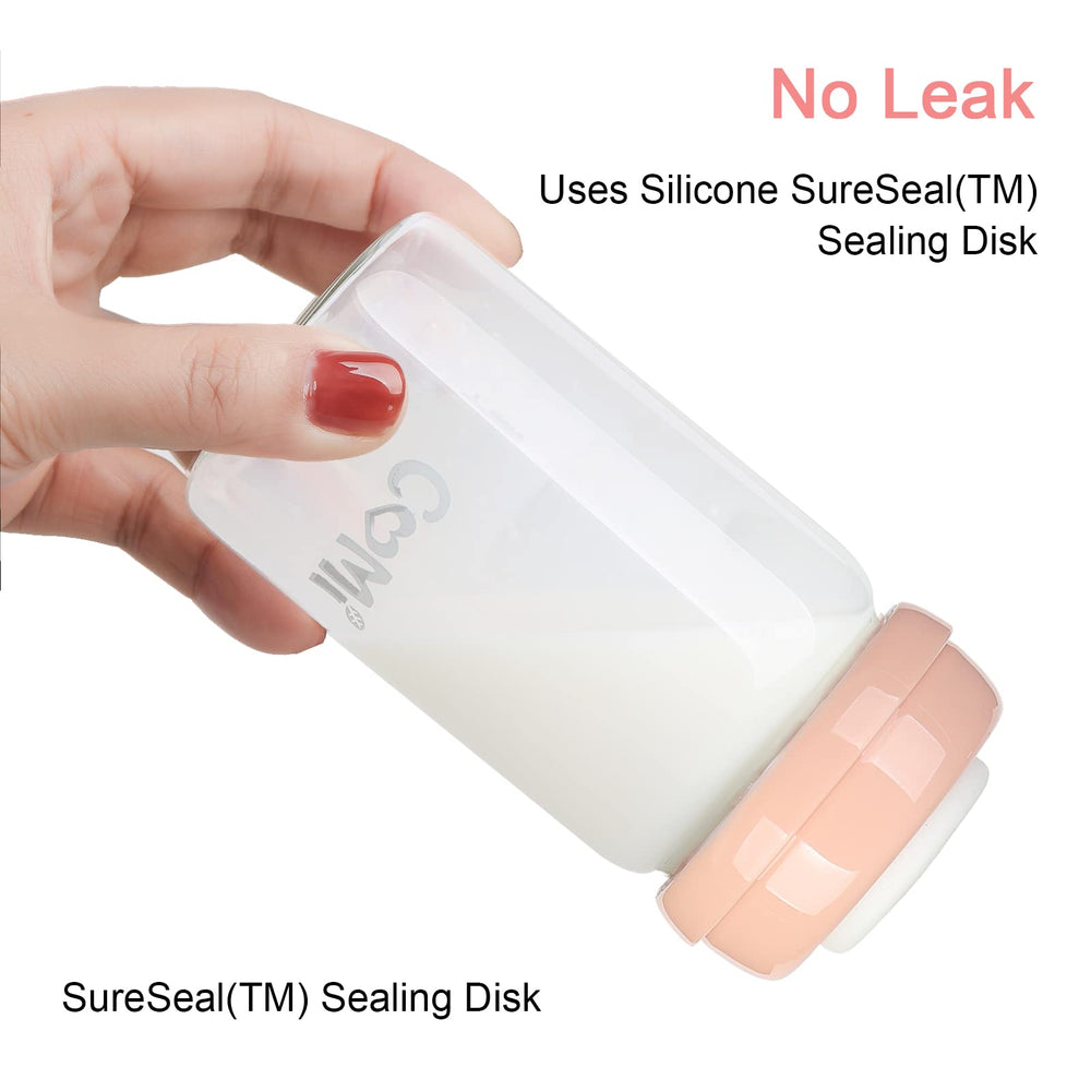 COMI leakproof silicone disc prevents leaks during transport.