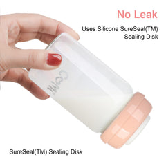 COMI leakproof silicone disc prevents leaks during transport.