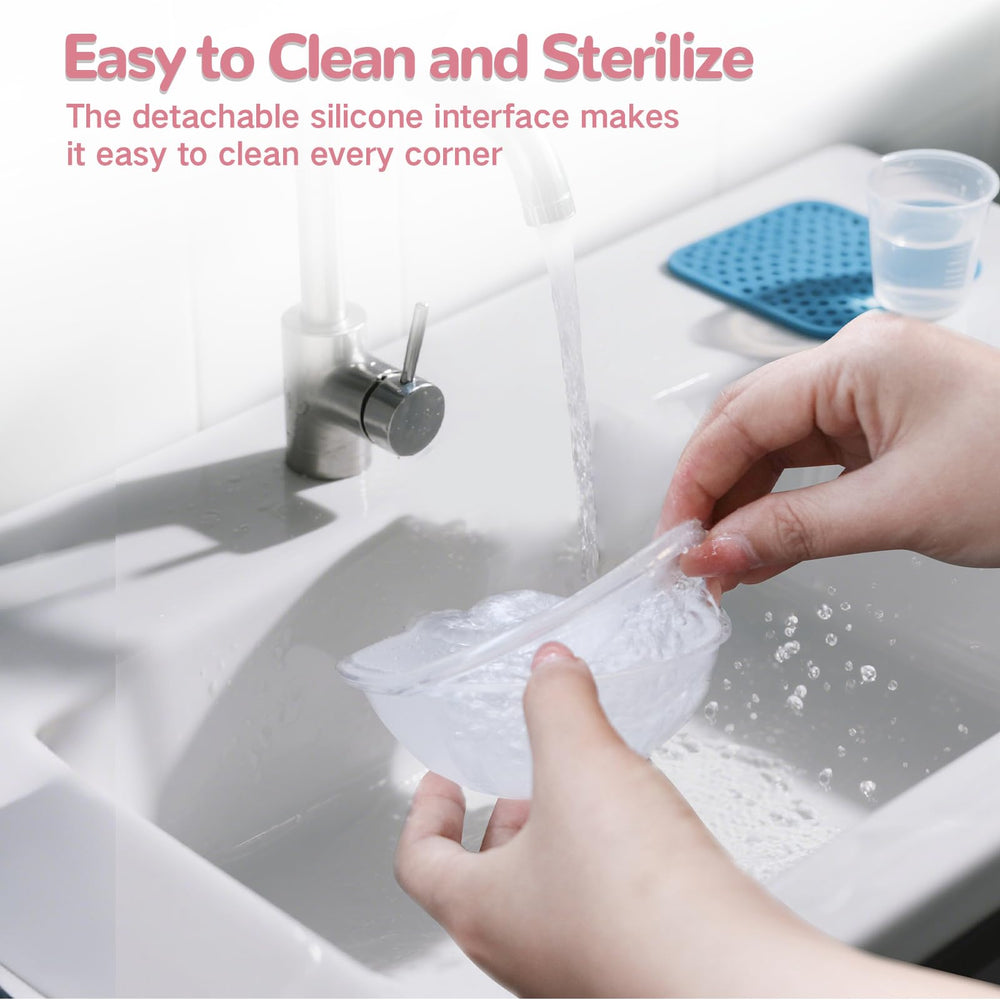 COMI seamless-clean surface simplifies washing between feeds.