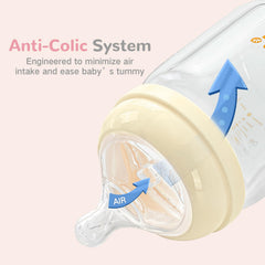 COMI slow-flow nipple designed for newborn 0-3 months.