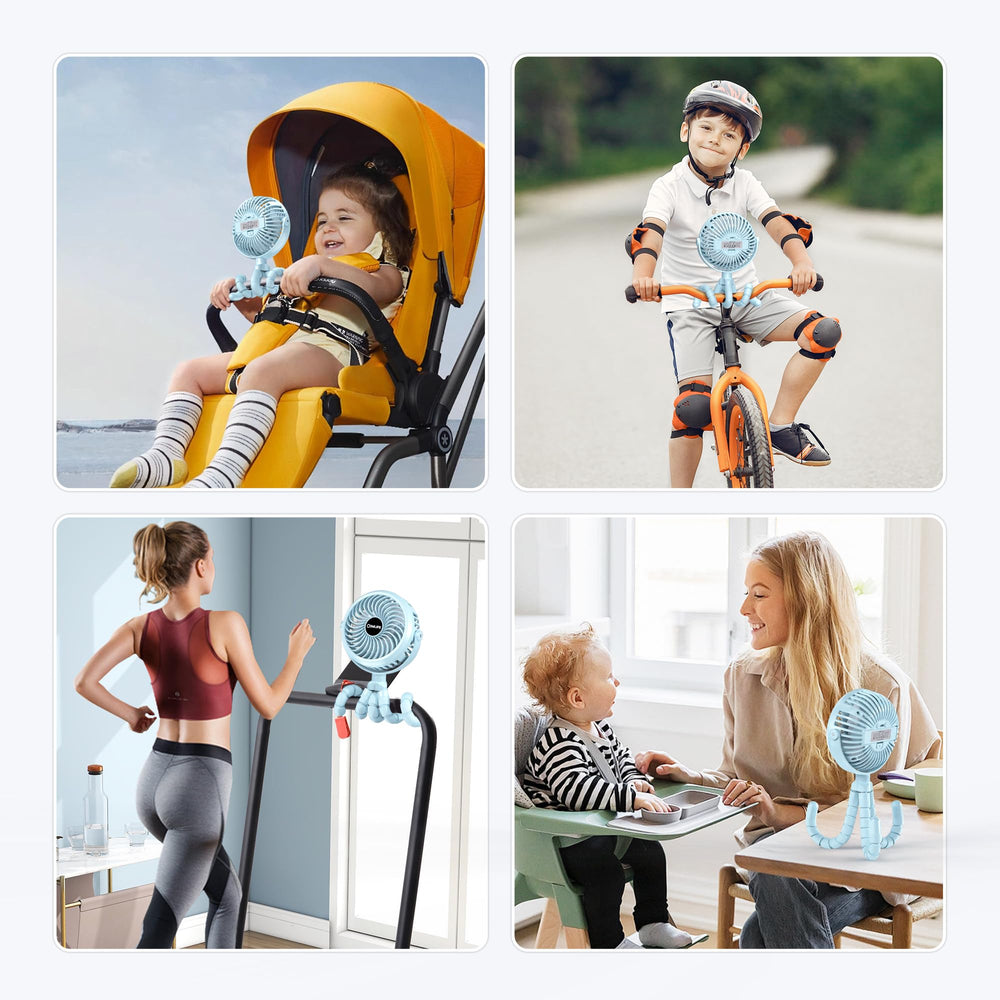 COMLIFE Low-noise motor for quiet airflow during naps