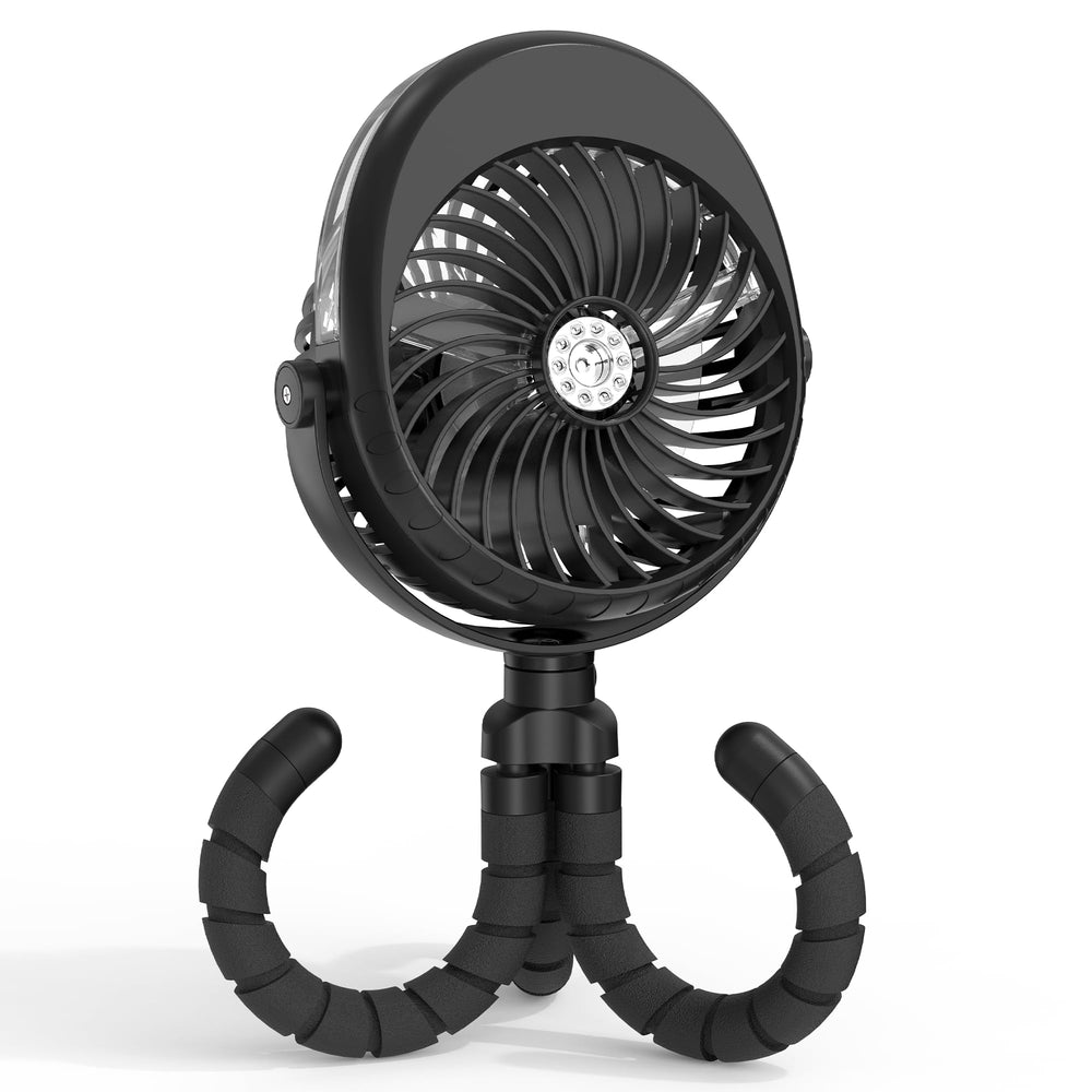 COMLIFE upgraded 4000mAh stroller fan battery enables long-lasting cooling.