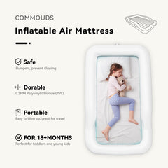 COMMOUDS electric pump speeds up inflating for quick setups.