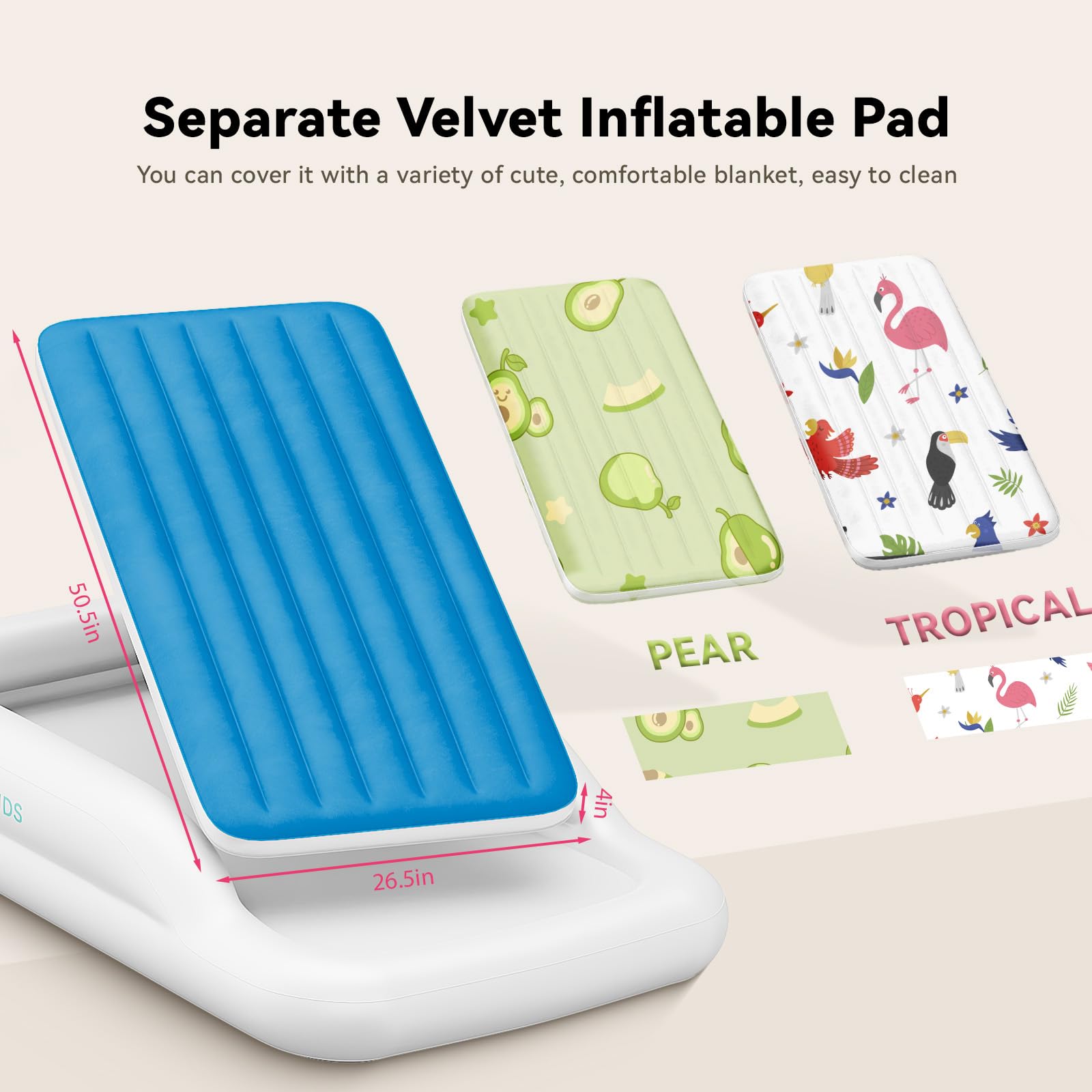 COMMOUDS travel kit with compact bag for easy storage
