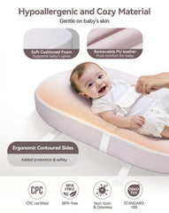 COMOMY protective cover reduces pinch points during changes