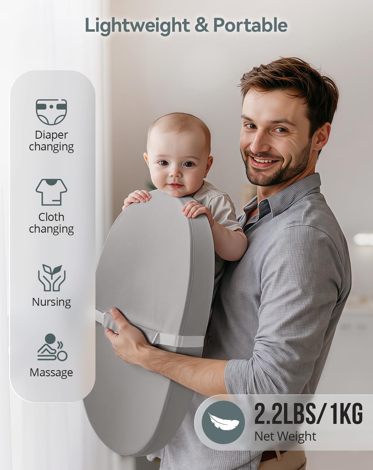 COMOMY waterproof bottom and non-slip stickers stabilize the surface