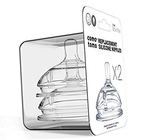 Comotomo safe-for-cleaning icons show microwave, boiling, dishwasher usage.