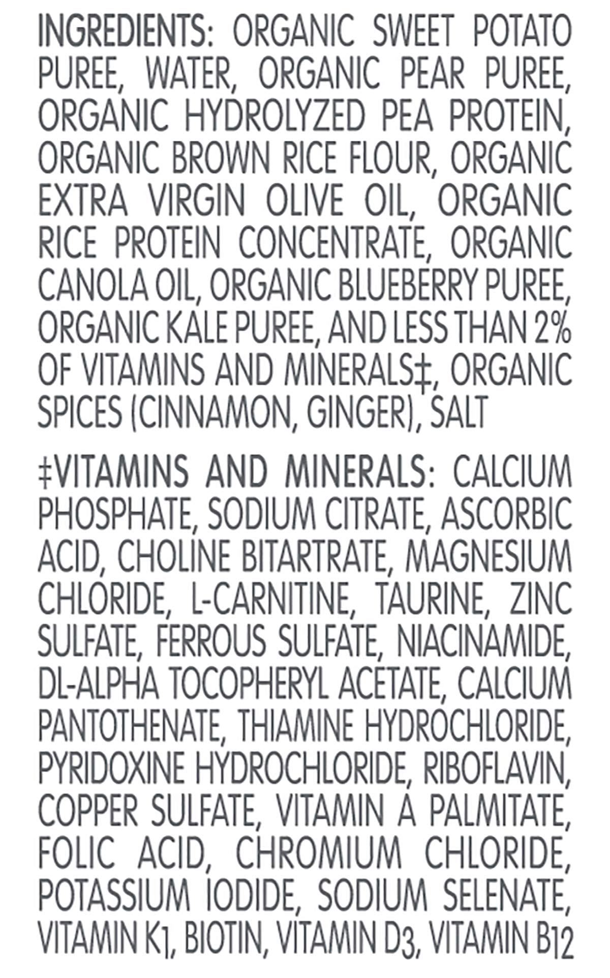 Compleat Organic Blends texture-puree illustrates blenderized consistency for flexible nutrition options.