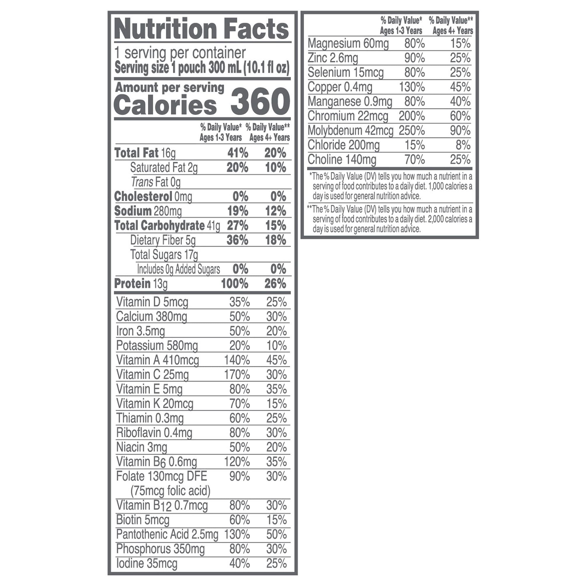 Compleat Pediatric Organic Blends front-label pouch emphasizing organic ingredients and user-friendly nutrition