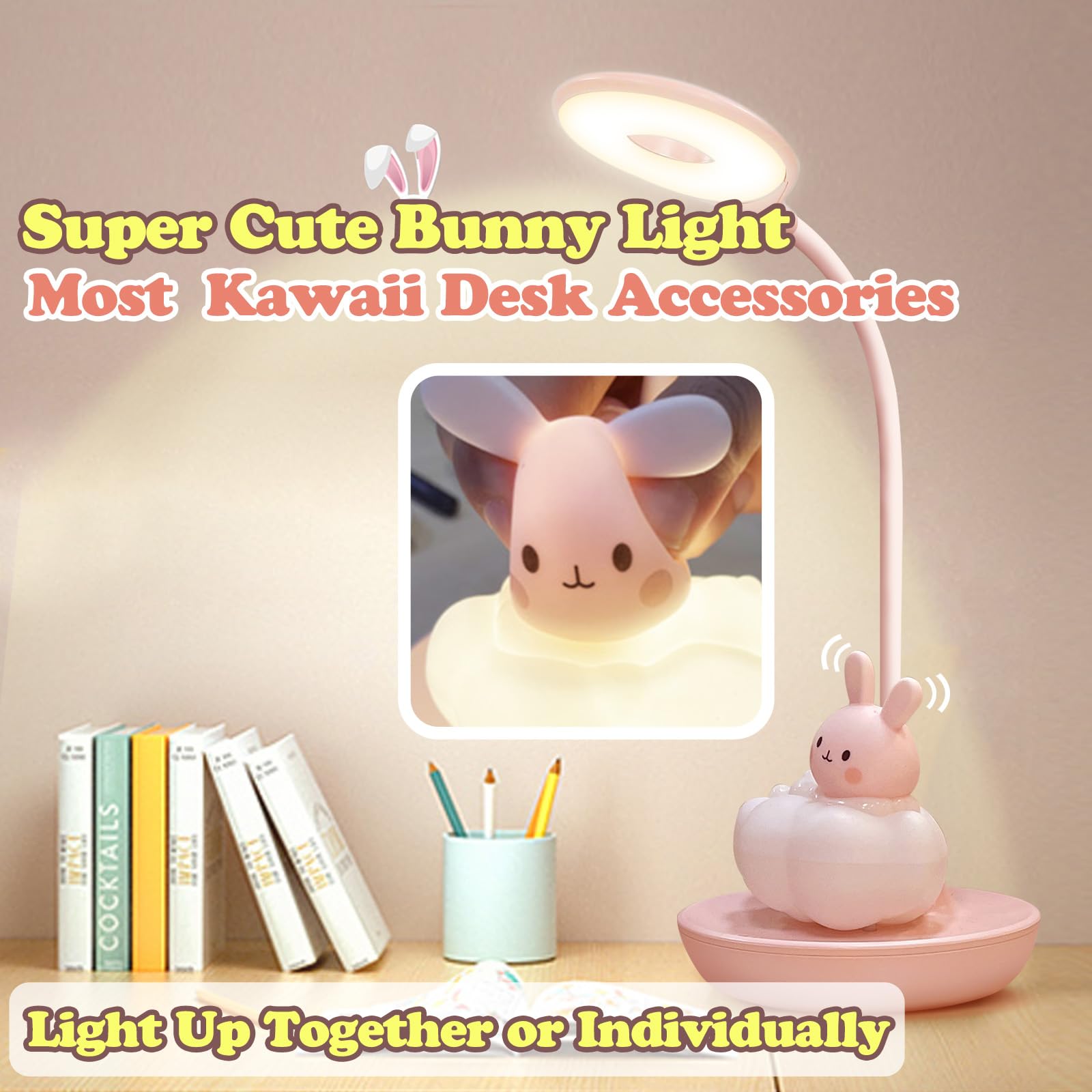 CompraFun dimmable ring-light lamp lets you adjust brightness easily