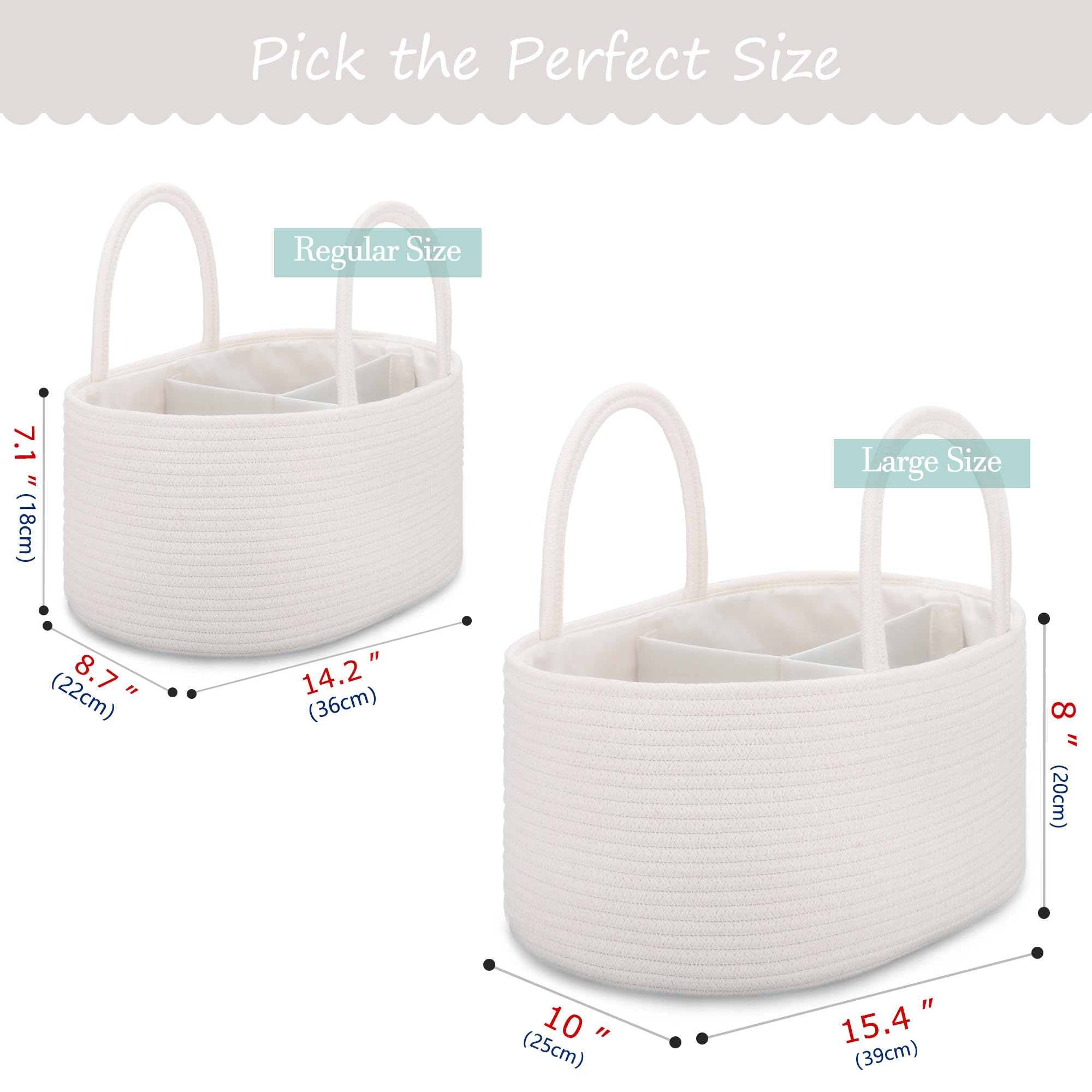 COMSE baby shower gift basket offers practical, stylish newborn essentials for new parents.