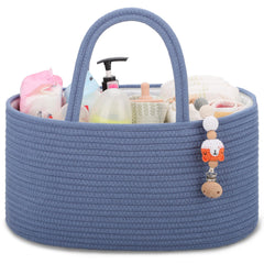COMSE diaper caddy front view shows compact nursery organizer for quick diaper changes.